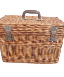 Cesta de picnic en Mimbre extra color