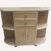 Mueble de entrada en Rattan extra en color natural