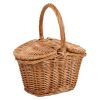 Cesta de mimbre dos tapas