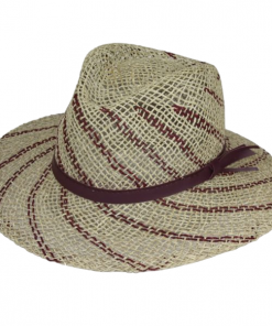 Sombrero Indiana elaborado en paja fina natural