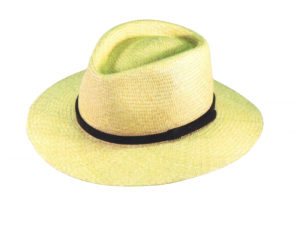 Sombrero panama color crema